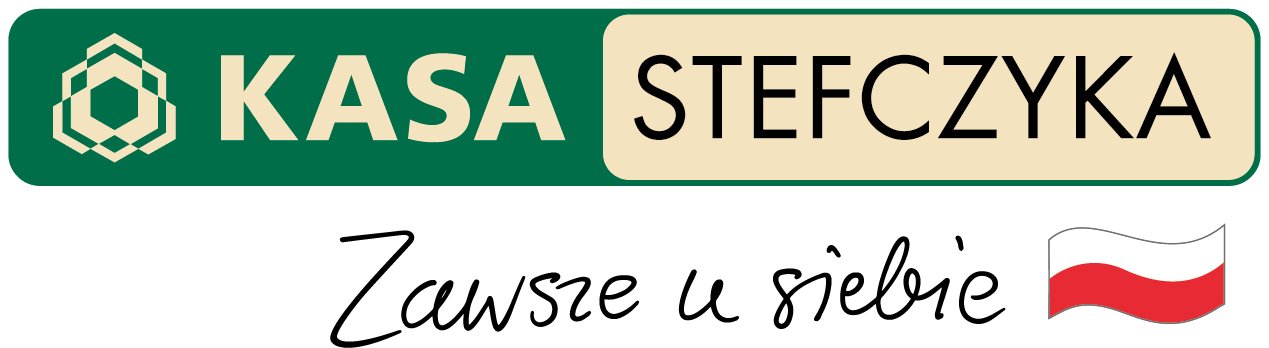 STEFCZYK logo_poziom claim_czarny_DOL FLAGA